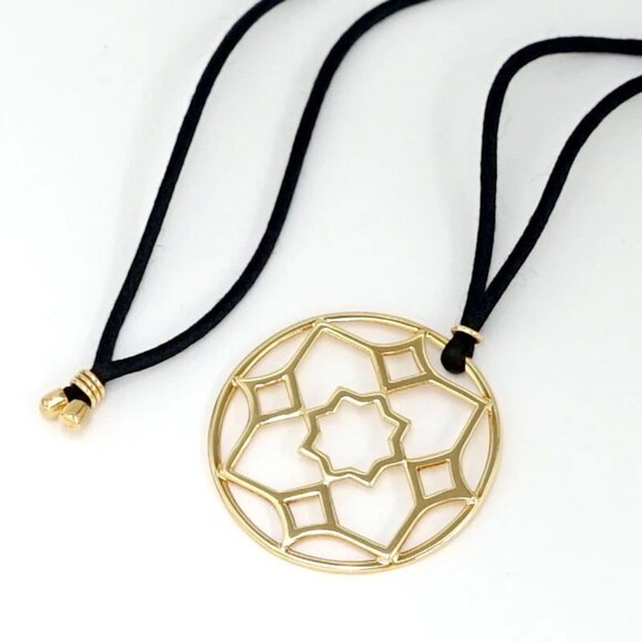 Tiffany & Co. Medium Zellige Marrakesh Necklace 21" 18k Yellow Gold Auth w/Bag - Picture 4 of 6